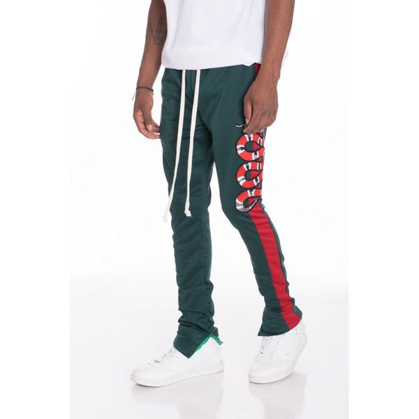 Snake Patched Track Pants - Spicie's Boutique