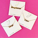 Old English Zodiac Necklace - Spicie's Boutique