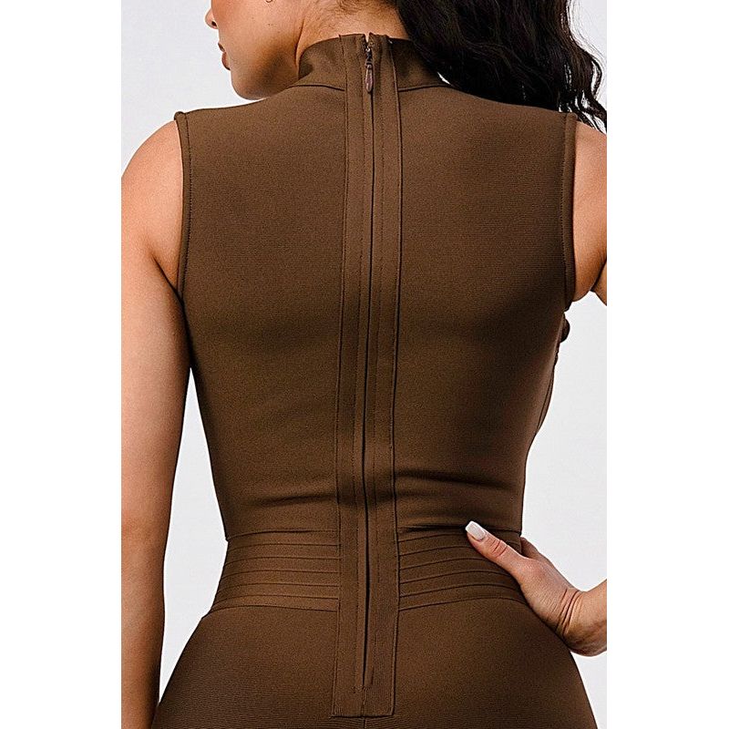 Criss Cross Sexy Bandage Romper