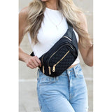 Quilted Belt Sling Bum Bag - Spicie's Boutique