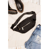 Quilted Belt Sling Bum Bag - Spicie's Boutique