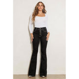 HIGH RISE FLARE JEANS - Spicie's Boutique