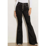 HIGH RISE FLARE JEANS - Spicie's Boutique