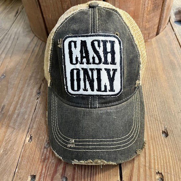 Cash Only Hat - Spicie's Boutique