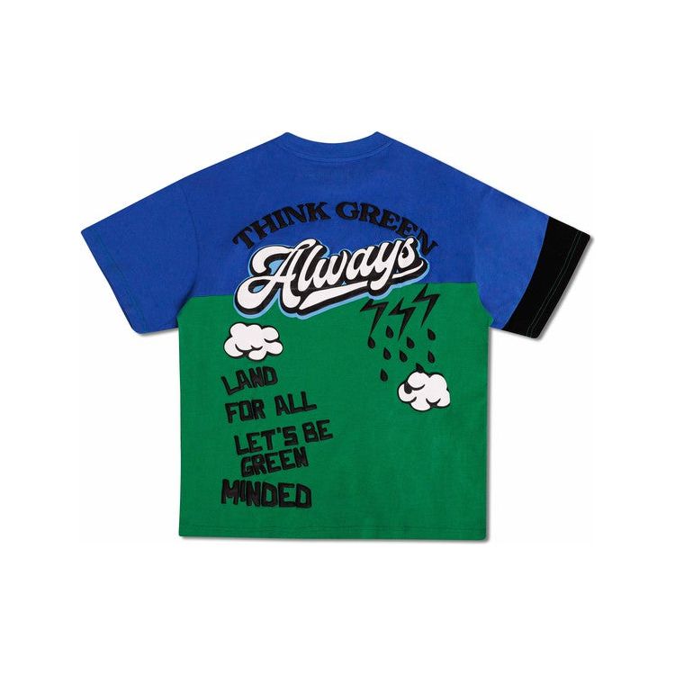 Think Green Cut & Sew Graphic Tee - Spicie's Boutique