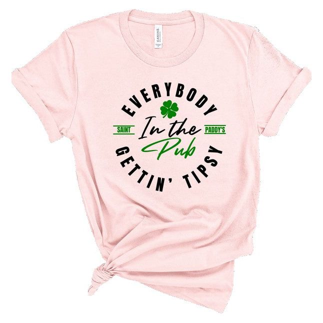 Everybody in the Pub Gettin' Tipsy Tee - Spicie's Boutique
