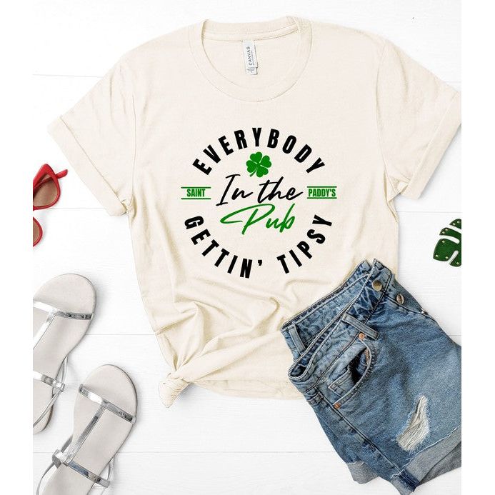 Everybody in the Pub Gettin' Tipsy Tee - Spicie's Boutique