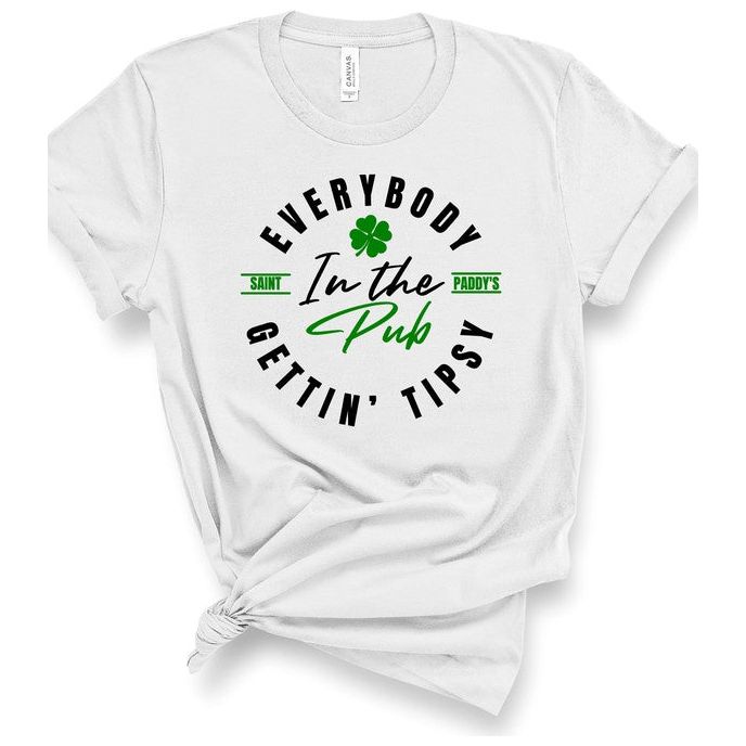 Everybody in the Pub Gettin' Tipsy Tee - Spicie's Boutique