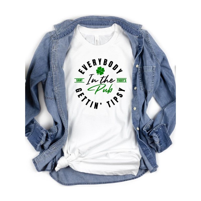 Everybody in the Pub Gettin' Tipsy Tee - Spicie's Boutique
