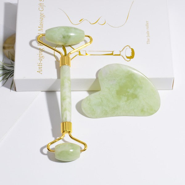 Jade Roller & Gua Sha Gift Box - Spicie's Boutique