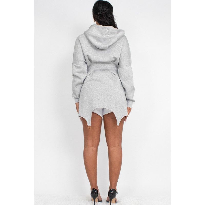 Casual Hoodie Dress