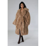Fuzzy Fur Winter Heavy Jacket