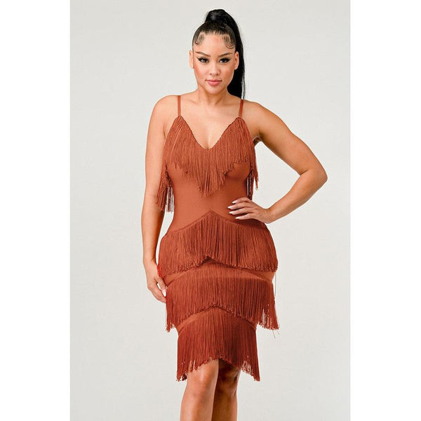 SHAKE IT BANDAGE MINI DRESS - Spicie's Boutique
