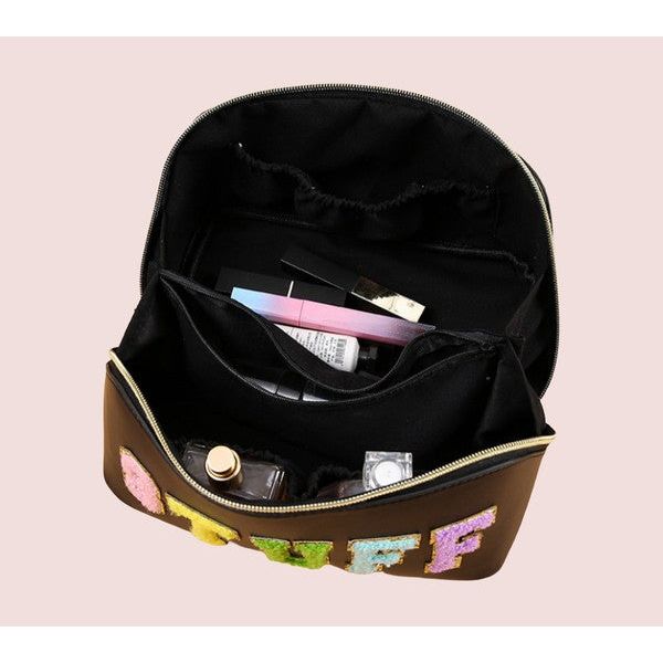 Stuff Travel Organizer Handle Makeup Cosmetic Bag - Spicie's Boutique
