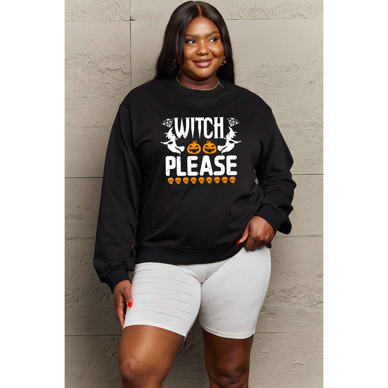 WITCH PLEASE Graphic Sweatshirt - Spicie's Boutique