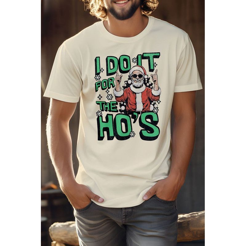 I Do It for the Ho's Christmas Unisex Graphic Tee - Spicie's Boutique
