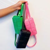 Candy Cube Woven Sling Bag - Spicie's Boutique