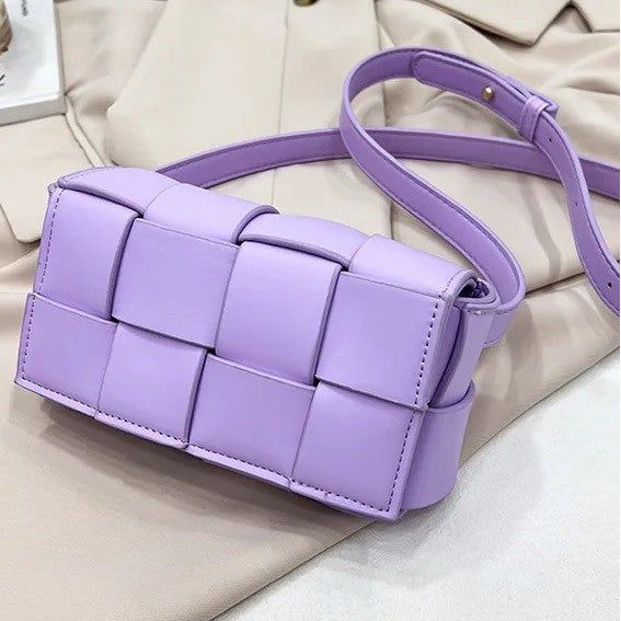 Candy Cube Woven Sling Bag - Spicie's Boutique