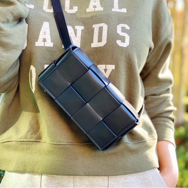 Candy Cube Woven Sling Bag - Spicie's Boutique