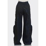 Urban Nomad Distressed Cargo Jeans