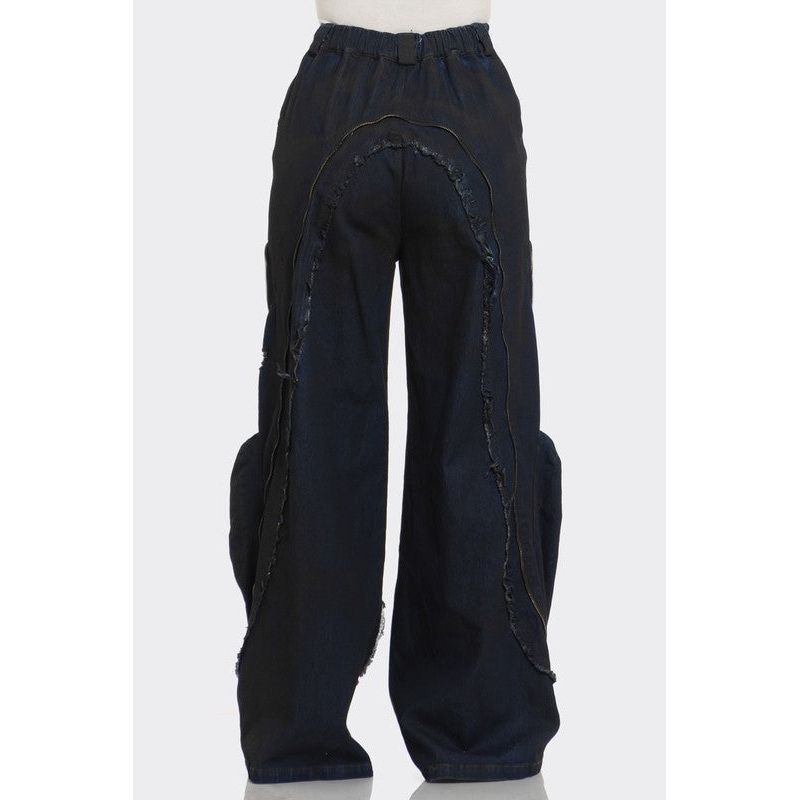 Urban Nomad Distressed Cargo Jeans