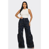 Urban Nomad Distressed Cargo Jeans