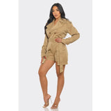Sophisticated Utility Romper
