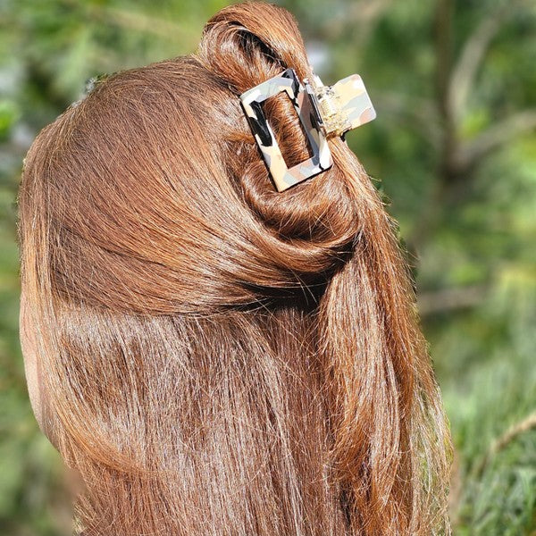 Carly Hair Claw - Camo - Spicie's Boutique