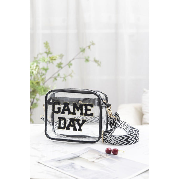 Zenana GAME DAY Stadium Approved Transparent Crossbody Bag - Spicie's Boutique