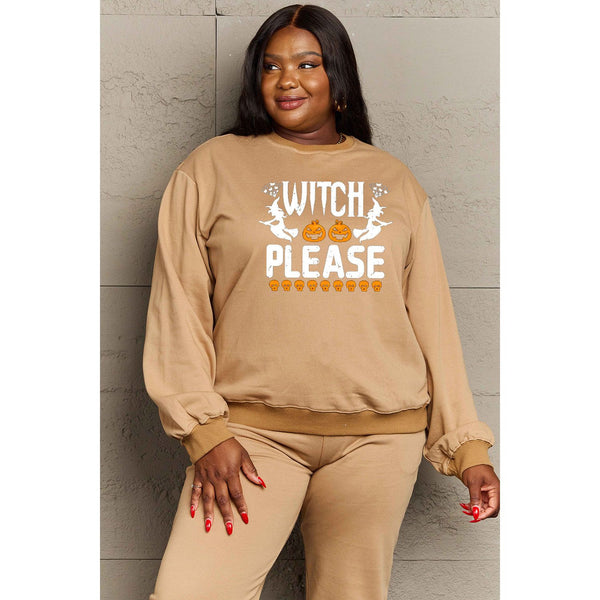 WITCH PLEASE Graphic Sweatshirt - Spicie's Boutique