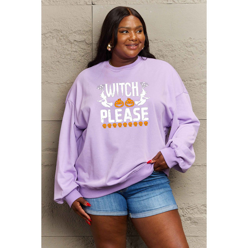 WITCH PLEASE Graphic Sweatshirt - Spicie's Boutique