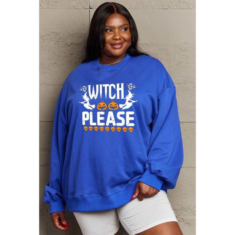 WITCH PLEASE Graphic Sweatshirt - Spicie's Boutique