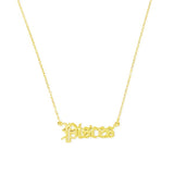 Old English Zodiac Necklace - Spicie's Boutique