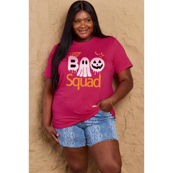 BOO SQUAD Graphic Cotton T-Shirt - Spicie's Boutique
