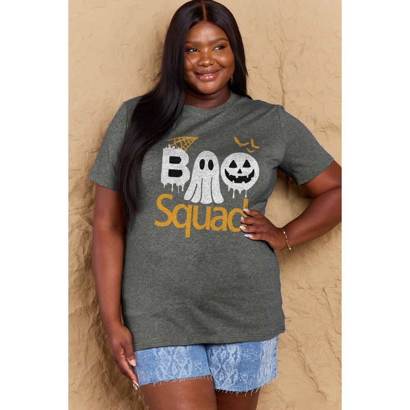 BOO SQUAD Graphic Cotton T-Shirt - Spicie's Boutique