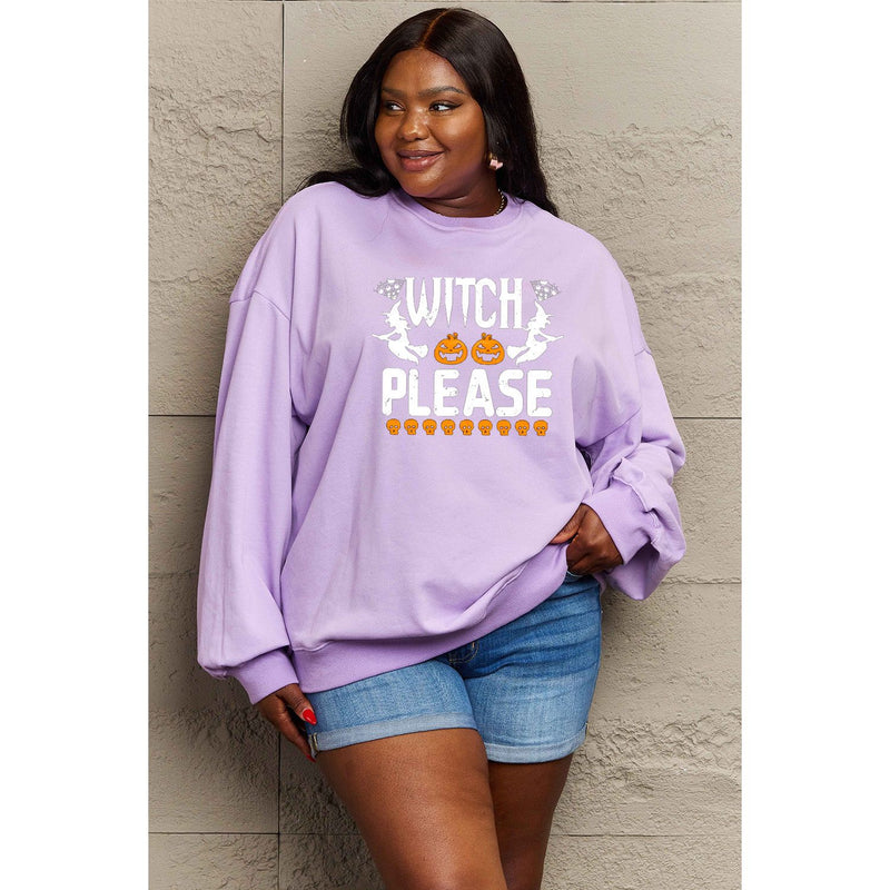 WITCH PLEASE Graphic Sweatshirt - Spicie's Boutique