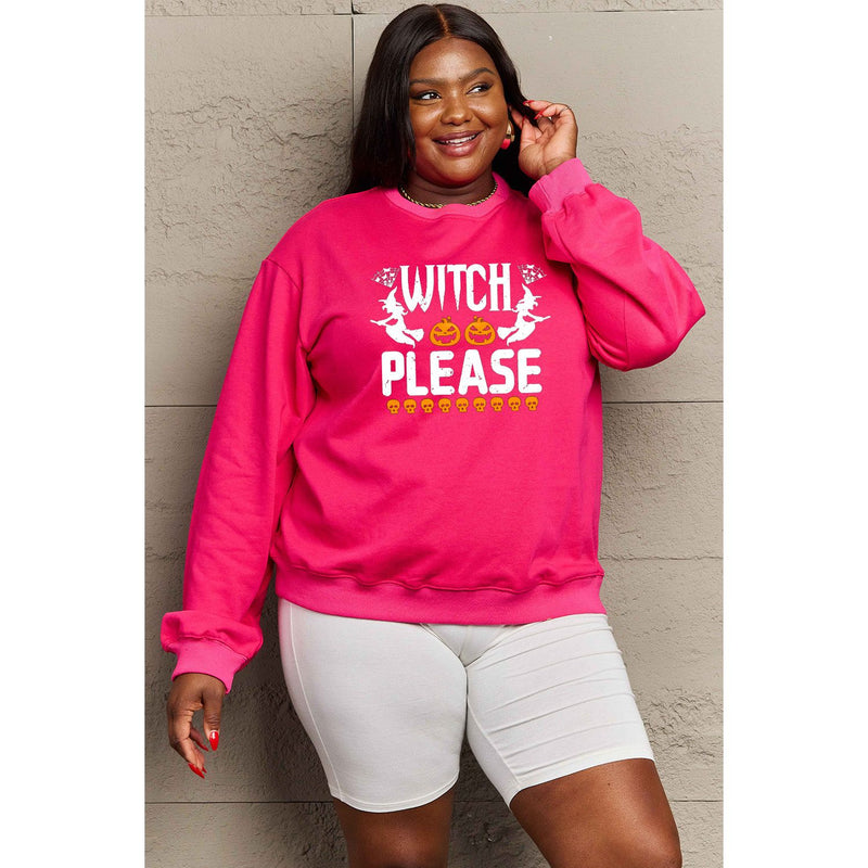 WITCH PLEASE Graphic Sweatshirt - Spicie's Boutique