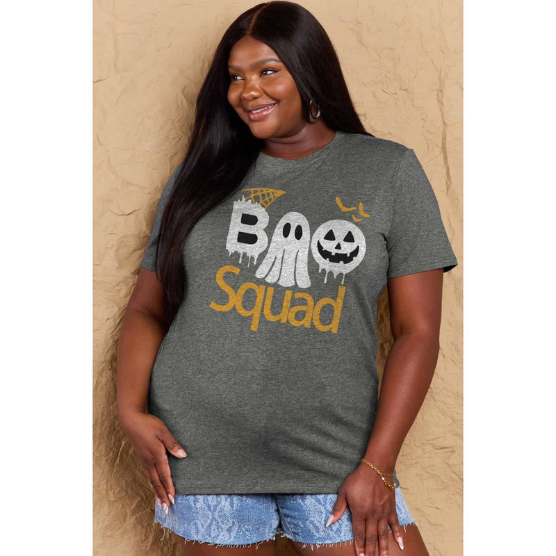 BOO SQUAD Graphic Cotton T-Shirt - Spicie's Boutique