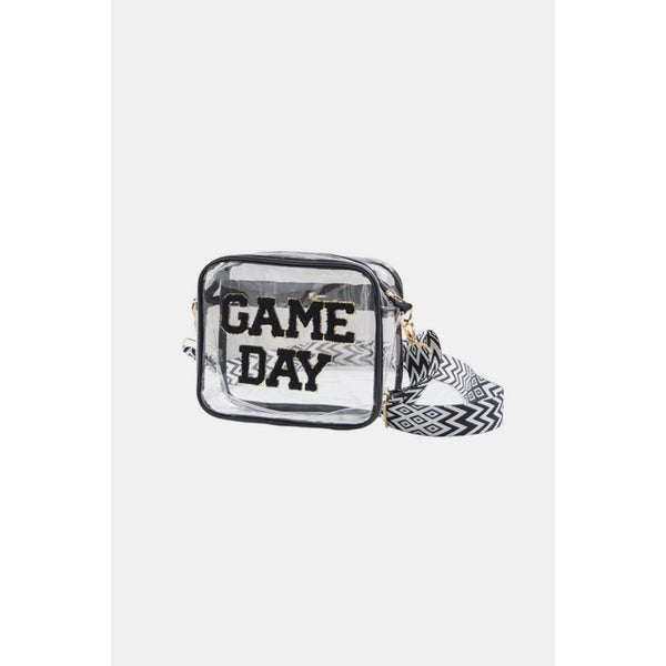 Zenana GAME DAY Stadium Approved Transparent Crossbody Bag - Spicie's Boutique