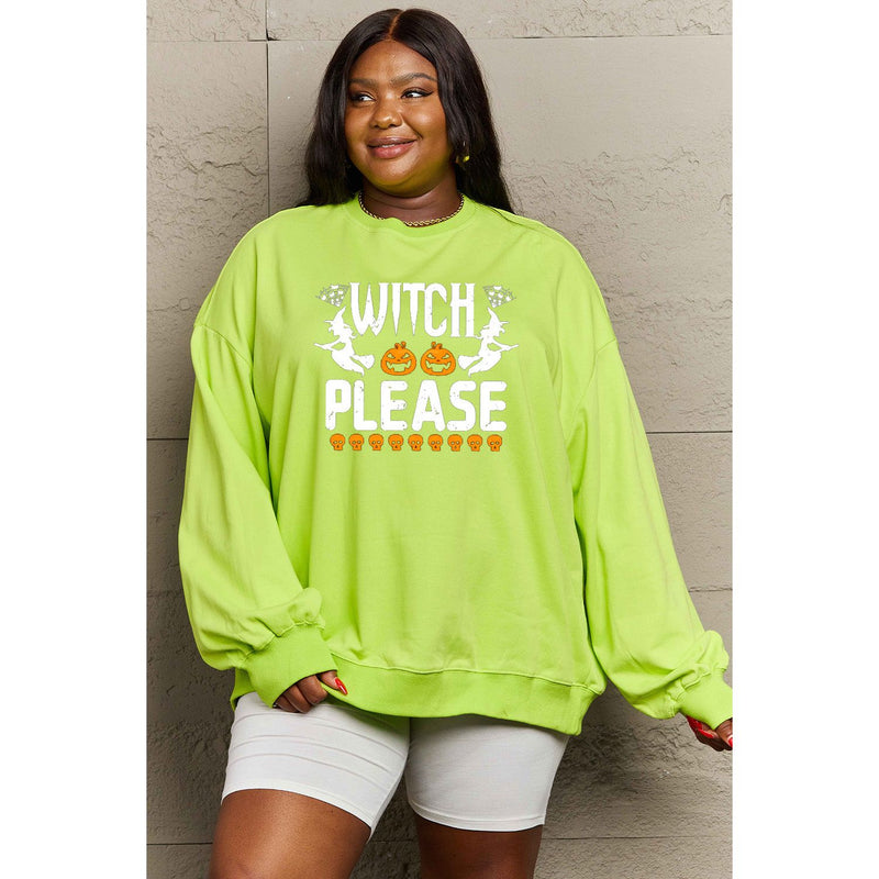 WITCH PLEASE Graphic Sweatshirt - Spicie's Boutique