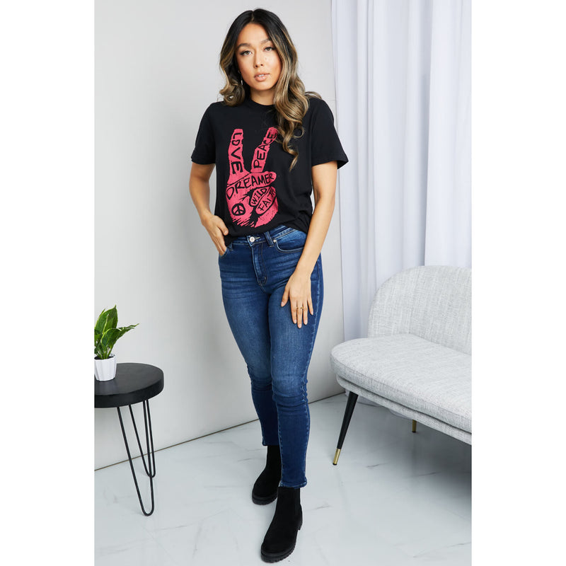 mineB Graphic Tunic T-Shirt