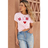 MAMA Heart Graphic Tee - Spicie's Boutique