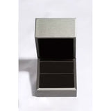1 Carat Moissanite Platinum-Plated Square Ring - Spicie's Boutique