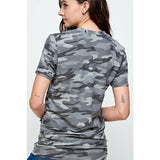 Camo- French Terry Top - Spicie's Boutique