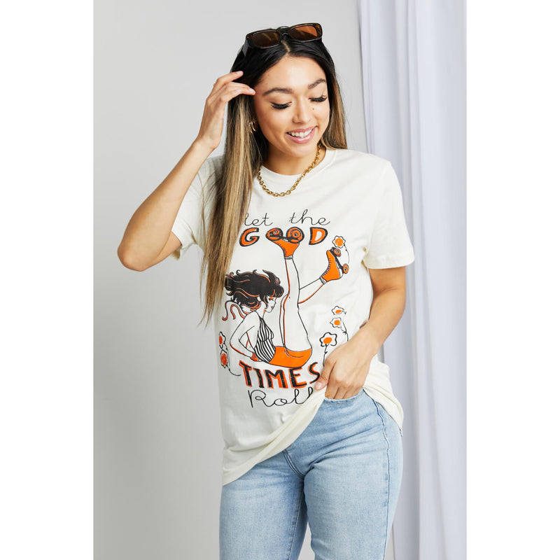 mineB LET THE GOOD TIMES ROLL Graphic Tee