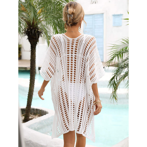 Side Slit Dolman Sleeve Cover-Up - Spicie's Boutique