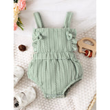 Baby Girl Textured Ruffled Bodysuit - Spicie's Boutique