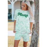 Women Printed Letter Graphic Lounge Set