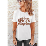 WHATEVER SPICES YOUR PUMPKIN Graphic Tee - Spicie's Boutique