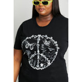 mineB Butterfly Graphic Tee Shirt